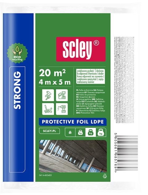 Ekologiczna folia ochronna Strong (4 x 5 m)