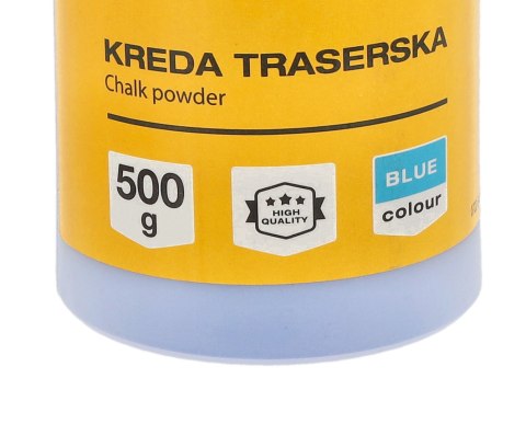 Farba Kreda do sznura traserskiego niebieska 500g. Kreda malarska Hardy