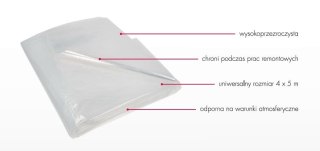 Folia Tynkarska Mocna Scley 4 x 5m