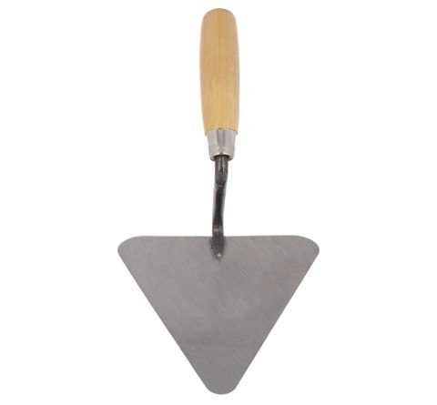 Kielnia murarska trójkątna HARDY 22cm stalowa rączka drewniana