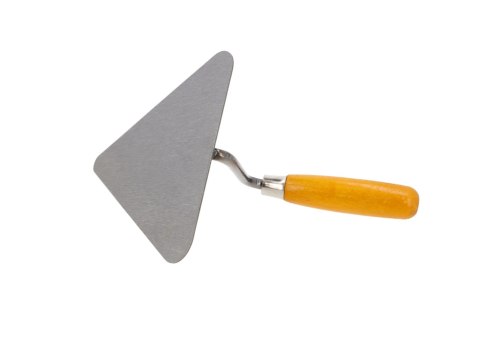 Kielnia murarska trójkątna HARDY seria 30 nierdzewna 20cm rączka drewniana