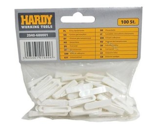 Kliny dystansowe do płytek glazury - małe 100 szt.