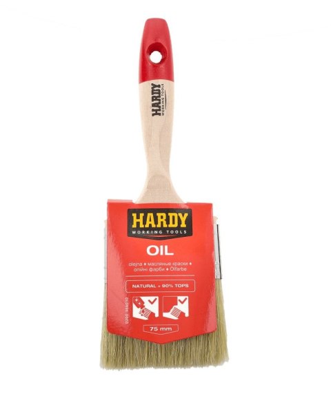 Pędzel malarski płaski Hardy 75 mm seria 36