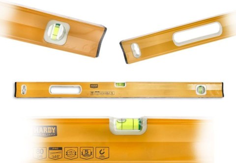 Poziomica z magnesem 80 cm Hardy seria 43