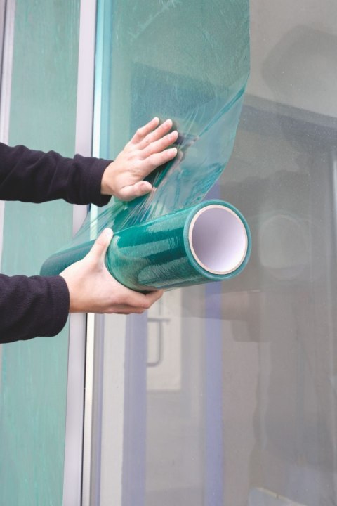 Scley Folia Okienna Samoprzylepna 60cmx50m - Ochrona 30dni, UV, Wodoodporna