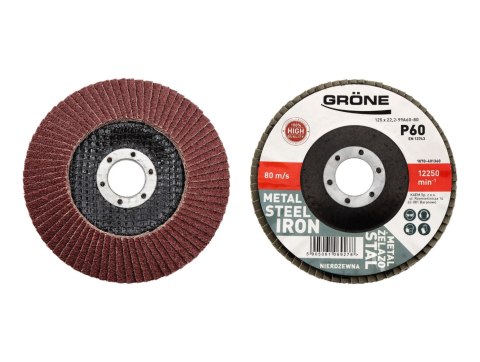 Ściernica lamelowa P60 Grone 125mm