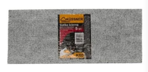 Siatka ścierna 80 Kussner (280 x 115 mm) 5 szt