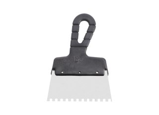 Szpachla trapezowa zębata 15 cm ząb 6 mm seria *62* M7