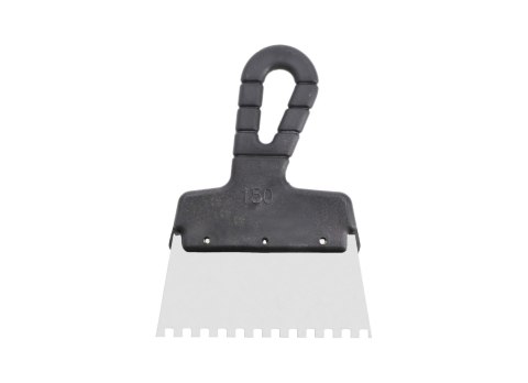 Szpachla trapezowa zębata 15 cm ząb 6 mm seria *62* M7