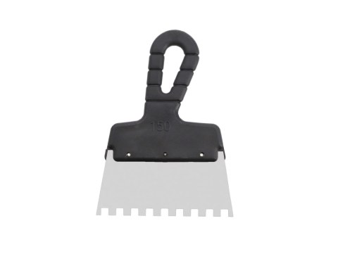 Szpachla trapezowa zębata 15 cm ząb 8 mm seria *62* M7