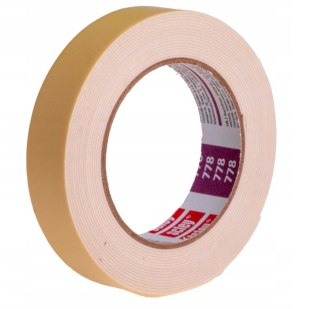 Taśma Montażowa Dwustronna Piankowa Scley 19mm x 5m seria 778