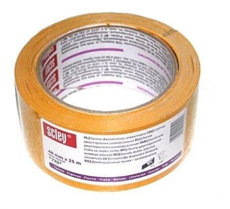 Taśma montażowa dwustronna uniwersalna 50mm x 25m, Scley seria 770