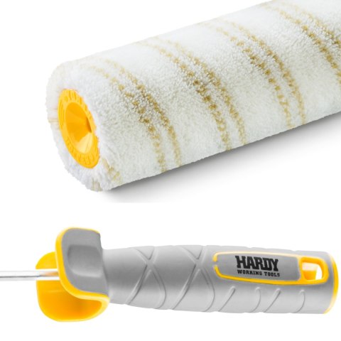 Wałek malarski Hardy Maxprofi 18cm - do farb lateks, akryl, ceramika
