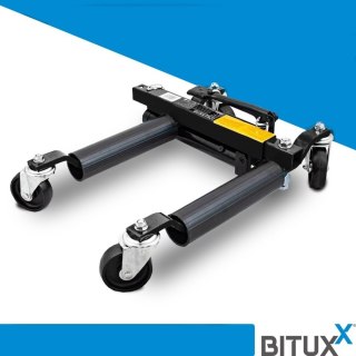 Podnośnik hydrauliczny 680 kg - płaski, mocny i niezawodny Warsztatowy podnośnik samochodowy