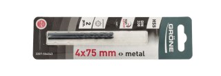 Wiertło do metalu Grone 4 x 75mm 2 szt
