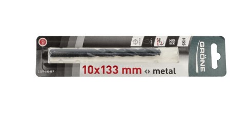 Wiertło do metalu HSS Grone 10 x 133mm