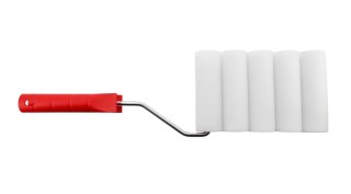 Zestaw malarski Hardy seria *122* Wałek malarski 10cm 5 sztuk z rączką