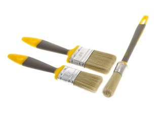 Zestaw malarski Latex pędzel 3 sztuki Hardy 18mm, 35mm, 50mm