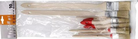 Zestaw malarski Pędzle malarskie 10 sztuk, farby wodorozcieńczalne i inne