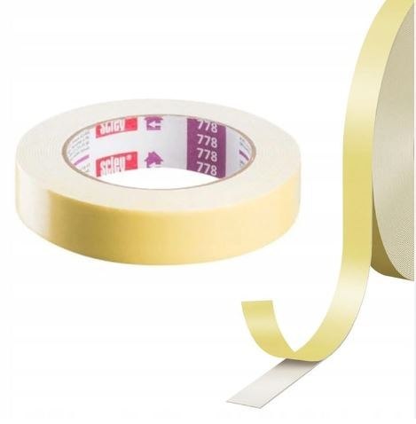 Taśma Montażowa Dwustronna Piankowa Scley 19mm x 10m seria 778