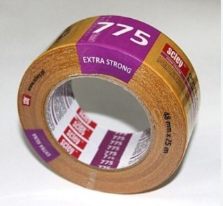 Taśma dwustronna wzmocniona Scley 48mm x 25m *775*