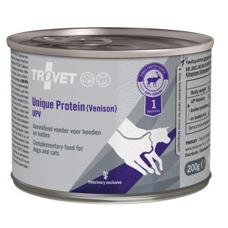 Trovet UPV Unique Protein dziczyzna pies/kot 200g