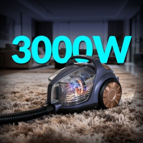 AD 7076 Odkurzacz cyklonowy 3,5 l | filtr hepa 13 | 5 końcówek w zestawie