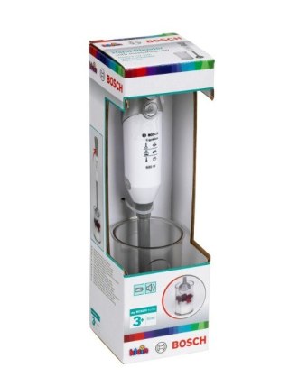 Blender bosch z pojemnikiem srebrny