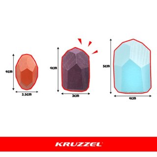 Kamienie/klocki drewniane - 16szt Kruzzel 26323