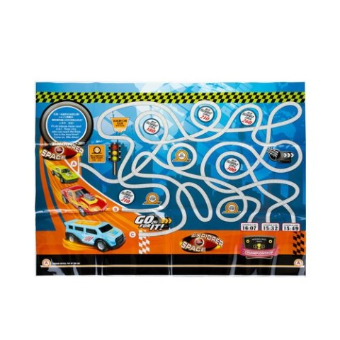 Zestaw ciężarówka TIR z 6 autami 26303