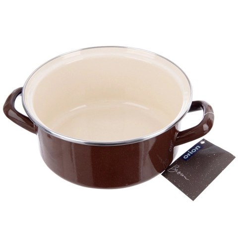 Garnek emaliowany BROWN 20,5 cm, 2,2 l