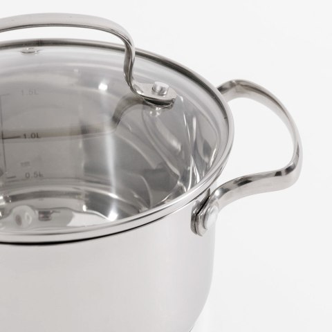 Komplet garnków 14 elementowy Smile MGK-22 z zestawem tarek