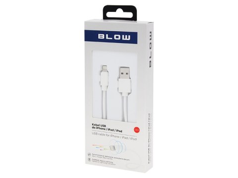 66-076# Przyłącze usb a -iphone 1,5m super jakość blister