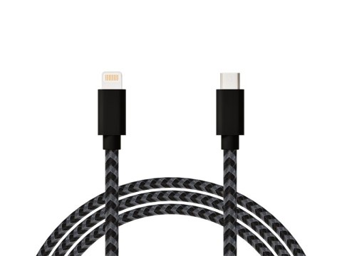 66-143# Przyłącze usb-c -iphone 1m plecionka