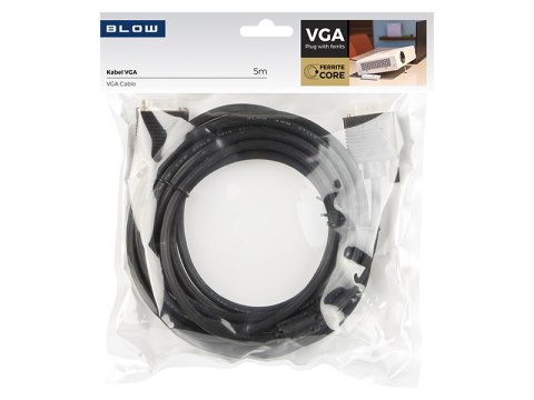 92-613# Przyłącze vga-vga classic 5m+filtry