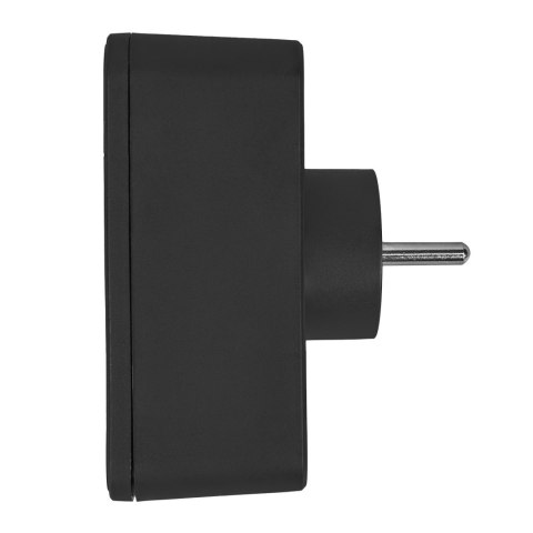Gniazdko prądowe x2 + 4xUSB Maclean, rozgałęźnik z 2 gniazdami, 2xUSB A, 2xUSB C PD 20W, 1x16A + 1x6A, MCE249 F/B