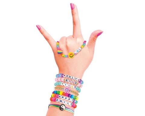 Zestaw kreatywny projekt glam, bransoletki przyjaźni