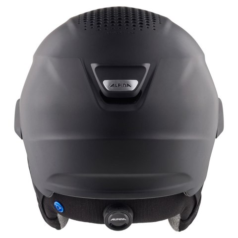 Kask zimowy ALPINA ALTO Q-Lite black matt (gold mirror) 59-63