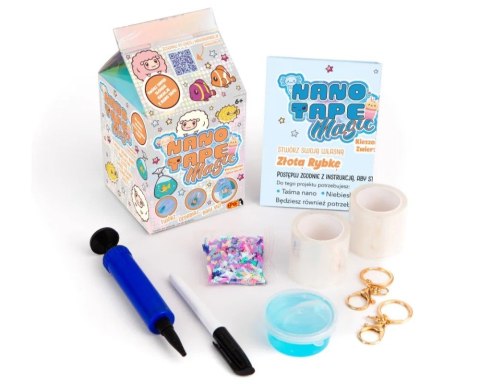 Zestaw nano tape magic starter pack, kieszonkowe zwierzaczki