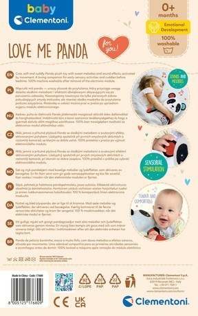 Clementoni Przytulanka panda