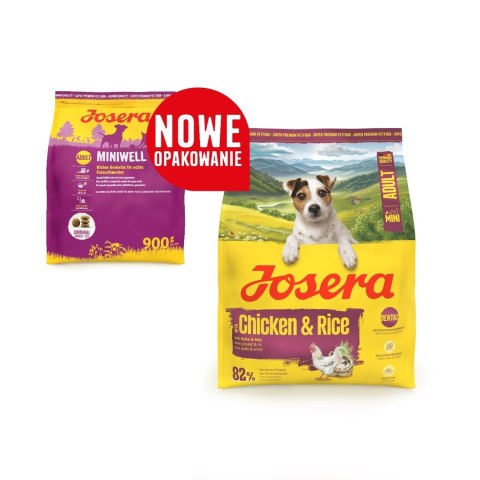 Josera Mini Adult Chicken & Rice dla małych psów małych ras 900g