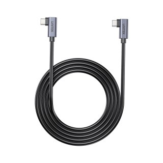UNITEK KABEL USB-C KĄTOWY 90°/90° PD 100W M/M 1M