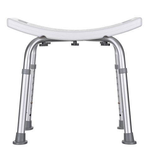 Taboret prysznicowy prostokątny z regulacją wysokości