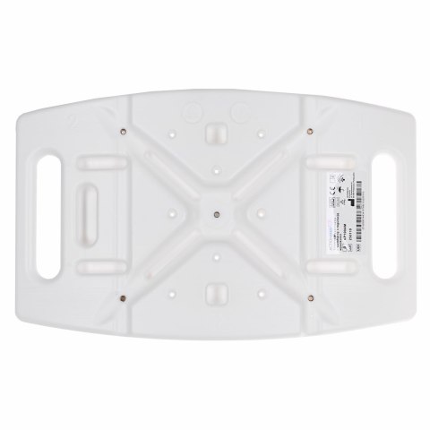 Taboret prysznicowy prostokątny z regulacją wysokości