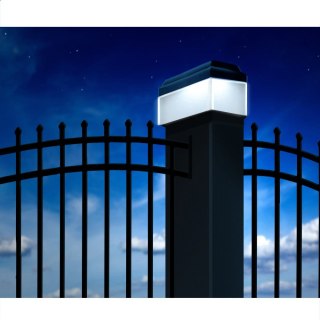 GREENBLUE LAMPA SOLARNA NA SŁUPEK 100*100 - DASZEK KOPERTOWY GB128