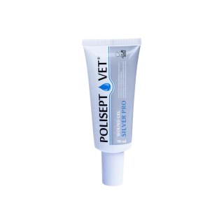 JM SANTE POLISEPT VET GEL PRO SILVER opatrunek żelowy 30ml