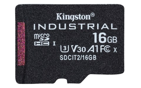 KINGSTON microSDHC 16GB Industrial C10 A1 pSLC Card