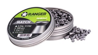 Śrut 4,5 mm RANGER Diabolo Professional Match płaski 500 szt. 0,54 g