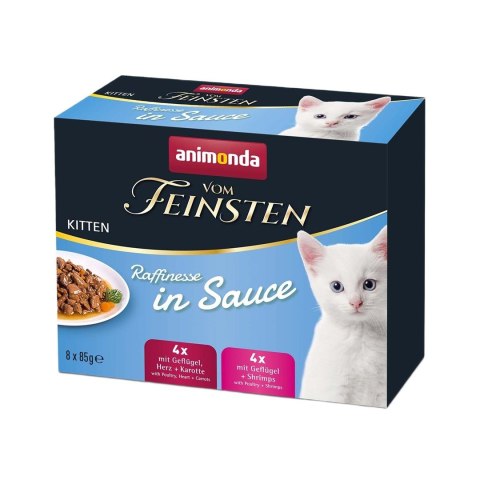 ANIMONDA Vom Fensten Raffinesse Mixpack Kitten 8x85g