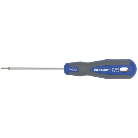 10080 Wkrętak Soft Touch krzyżowy PH000x63 mm, Proline